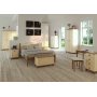 Schminktisch Richmond 100,5 x 47 cm - Braun/Cremewei