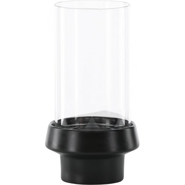 Davida Laterne 15 x 29 cm - Schwarz