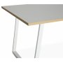 Edge Esstisch 190x90 - Weies Hochdrucklaminat (HPL)