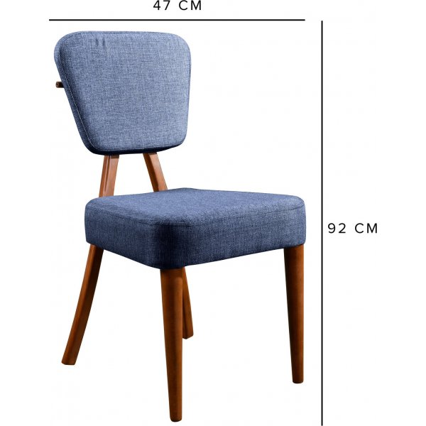 Lici Essgruppe - Nussbaum/blau