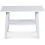 Lemon quadratischer Couchtisch 80x80 cm - Wei