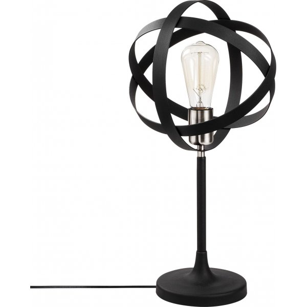 Gezegen Tischlampe - Nickel/schwarz