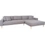 Diwansofa Lido Hellgrau rechts
