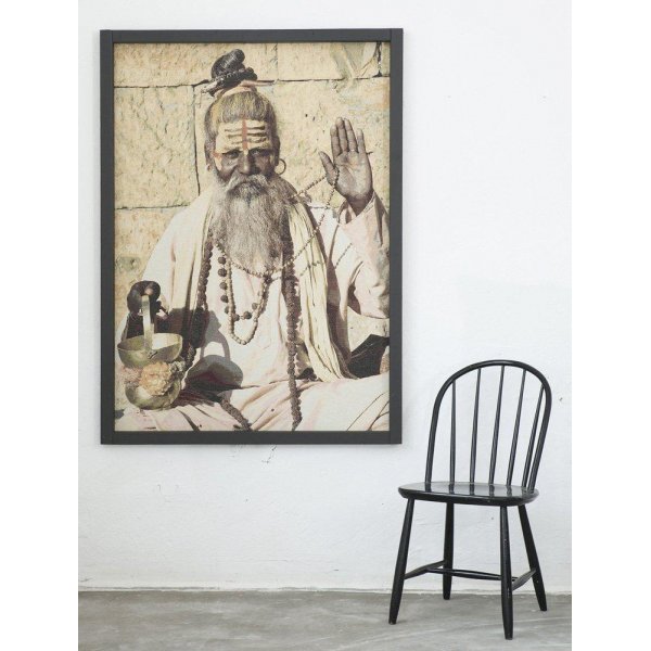 Daksha Wandbehang 100 x 140 cm - Braun