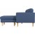 Diwan-Sofa, wendbar, in Firenze-Blau