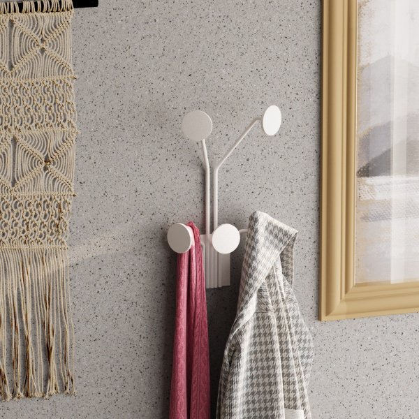 Giraffen-Kleiderbügel - Weiß Giraffen-Kleiderbügel - Weiß