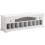 Halifax Mediaboard 180 cm - wei + Textilreinigung fr Mbel