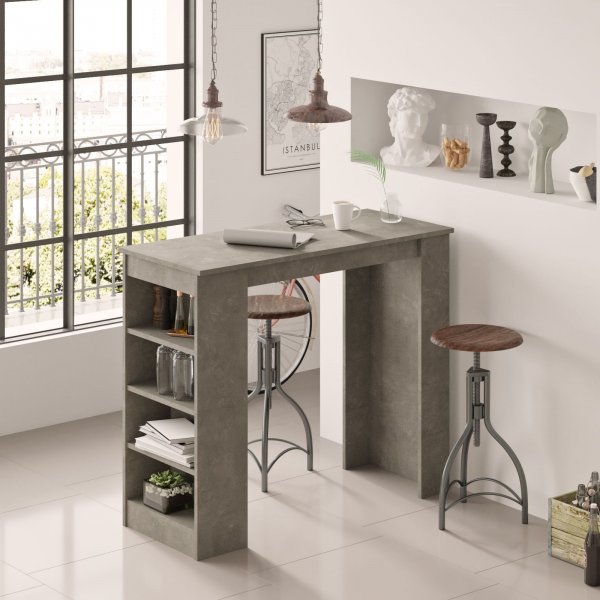 Style Stehtisch 120 x 51,6 cm - Dunkelgrau