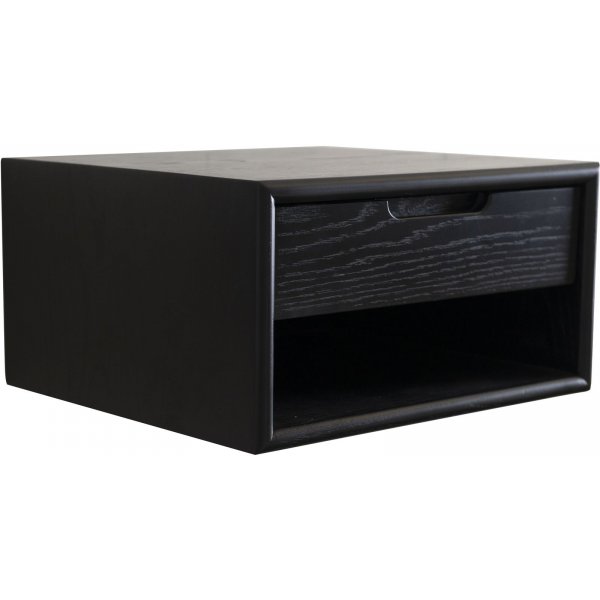 Emma Wand-Nachttisch - Schwarz