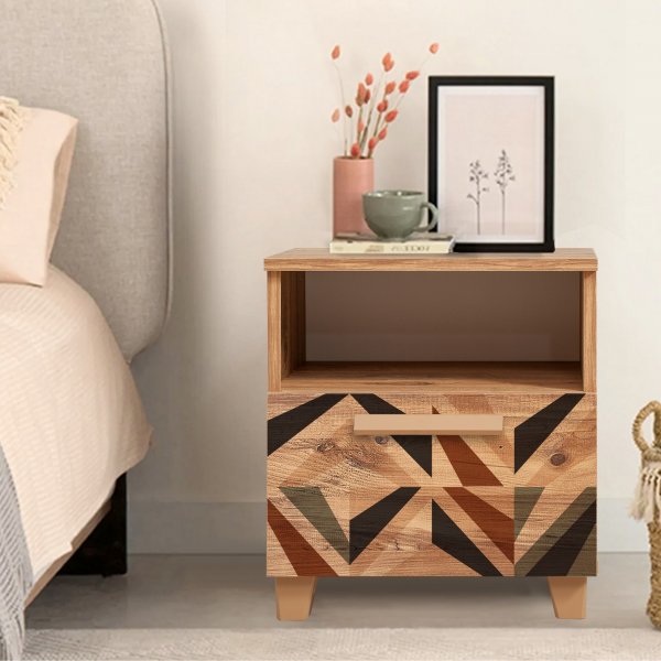 Leva Triangle Nachttisch - Kiefer Leva Triangle Nachttisch - Kiefer