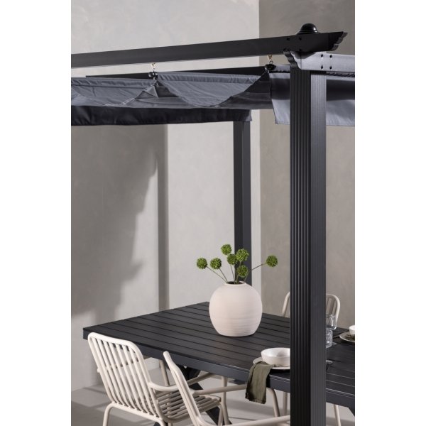 Lazio-Pergola 248 x 295 x 295 cm - Grau