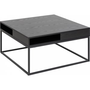 Couchtisch Willford 80 x 80 cm - Schwarz