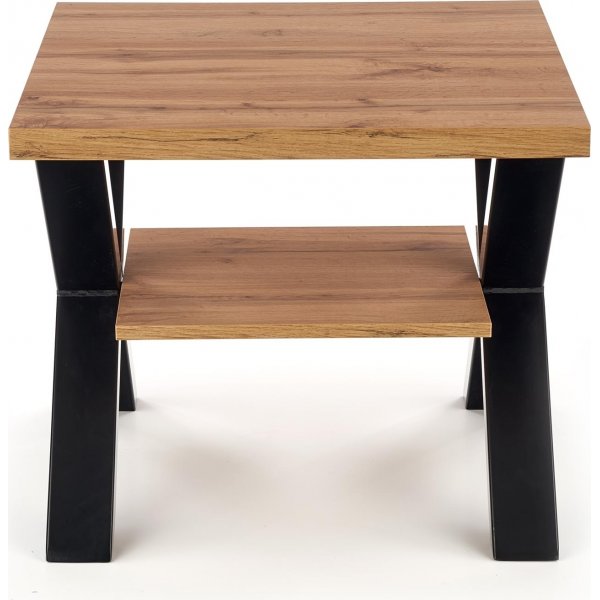 Kasady Couchtisch 65 cm - Wotan Eiche/schwarz