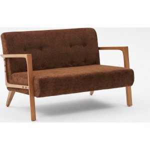 Kemer 2-Sitzer-Sofa - Braun