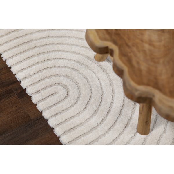 Genova Zen maschinengewebter Teppich Weiß Genova Zen maschinengewebter Teppich Weiß