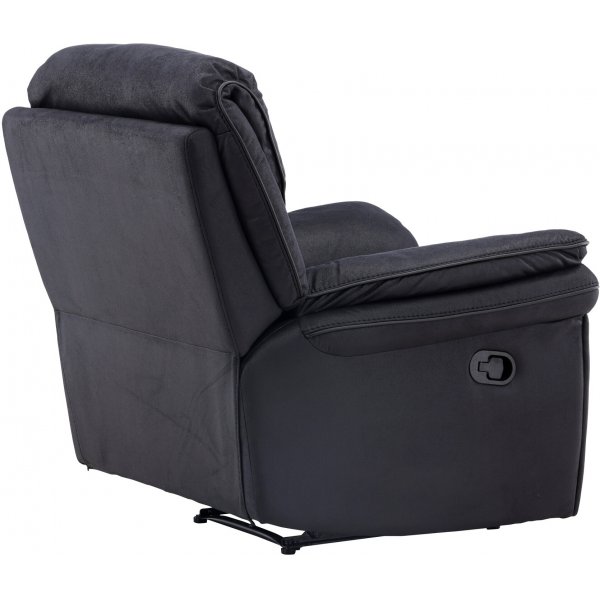 Saranda Liegesessel - Schwarz Saranda Liegesessel - Schwarz