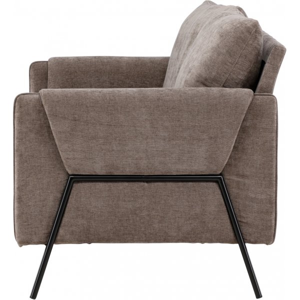 Indigofarbenes 2-Sitzer-Sofa - Beige Indigofarbenes 2-Sitzer-Sofa - Beige