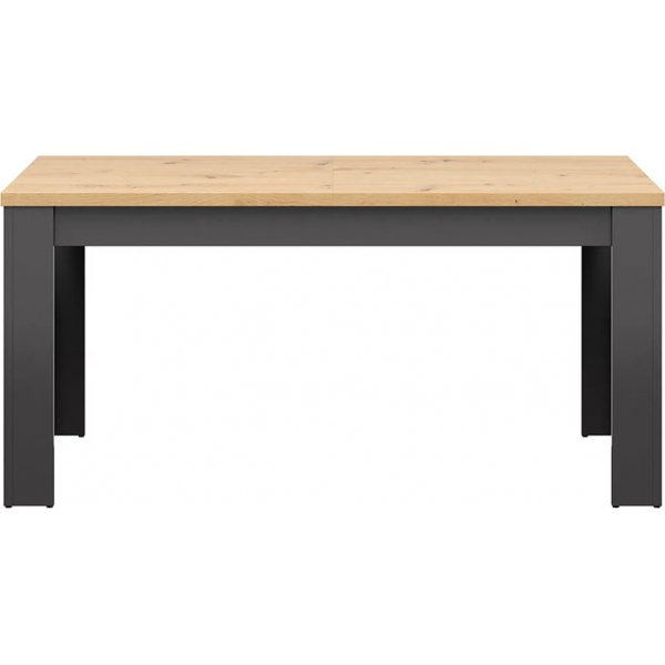Hesen Esstisch 160-200 x 90 cm - Graphit/Eiche