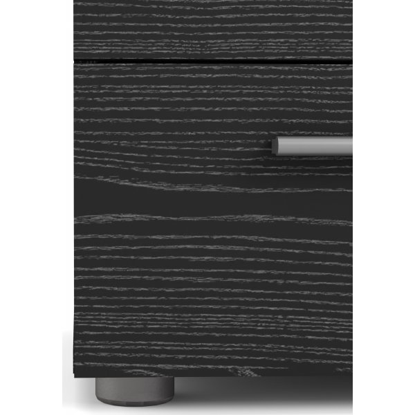 Pepe Nachttisch - Schwarze Esche