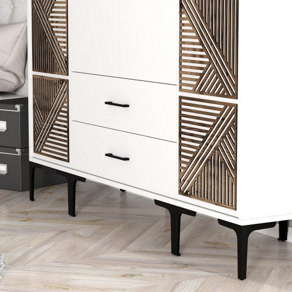 Kumsal Kleiderschrank 11 Wei�