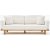 Reims 3-Sitzer-Sofa - Creme