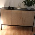 Kundenbild Seaford Sideboard - Schwarz/Weiß pigmentierte Eiche
