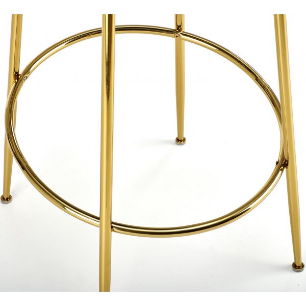 Barhocker Beige/Gold