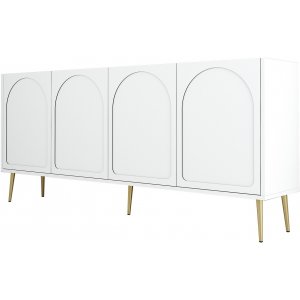 Lyon Sideboard - Wei/Gold