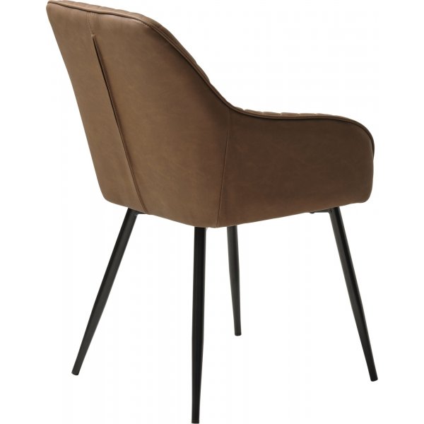 Florida Sessel aus hellbraunem PU