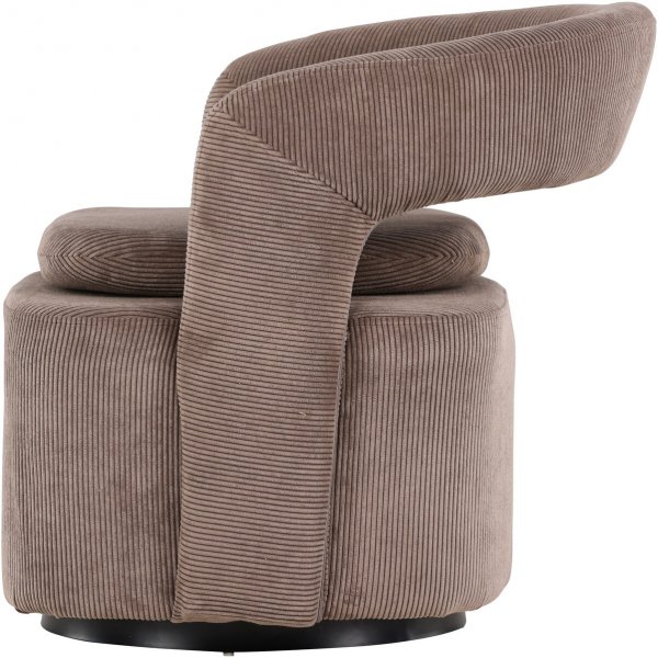 Lorbeer-Sessel - Brauner Cord Lorbeer-Sessel - Brauner Cord