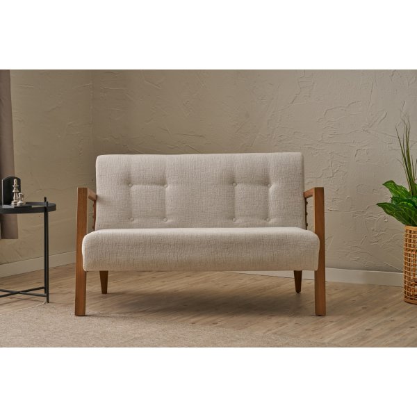 Kemer 2-Sitzer-Sofa - Creme Kemer 2-Sitzer-Sofa - Creme