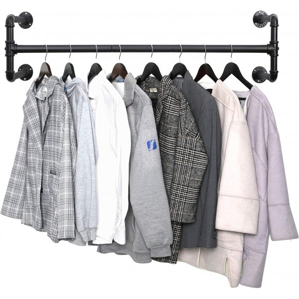 Commander Kleiderstange, 2er-Pack - Schwarz Commander Kleiderstange, 2er-Pack - Schwarz