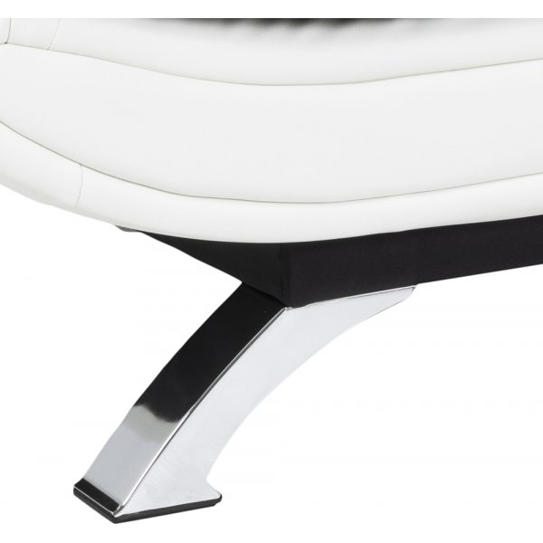 Faith Schlafsofa - Grau/weißes PU Faith Schlafsofa - Grau/weißes PU