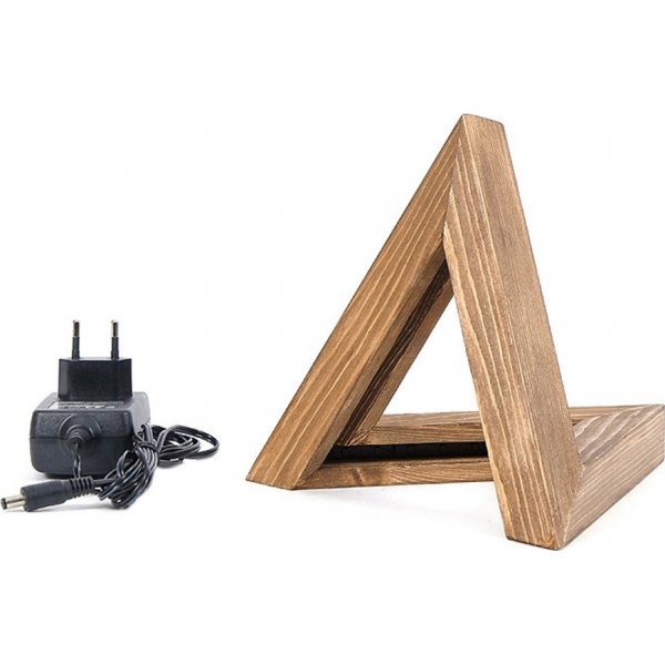 Cheops Tischlampe 3 - Braun