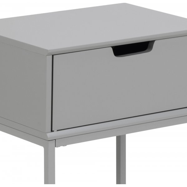 Mitra Nachttisch - Grau