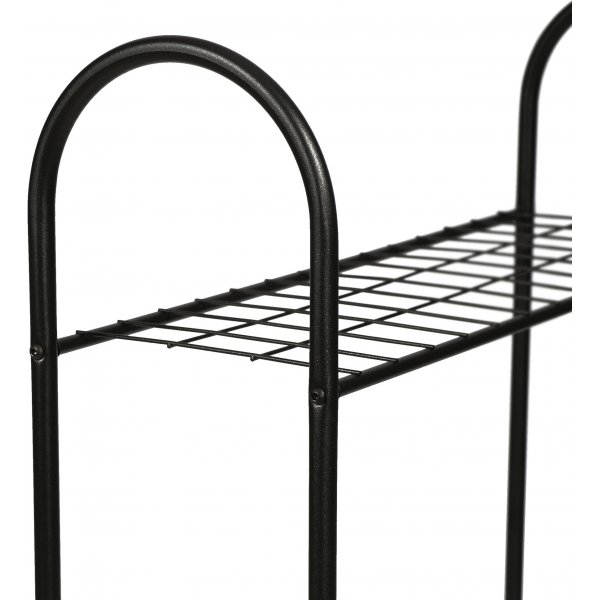 Verrücktes Pflanzenregal - Schwarz Verrücktes Pflanzenregal - Schwarz