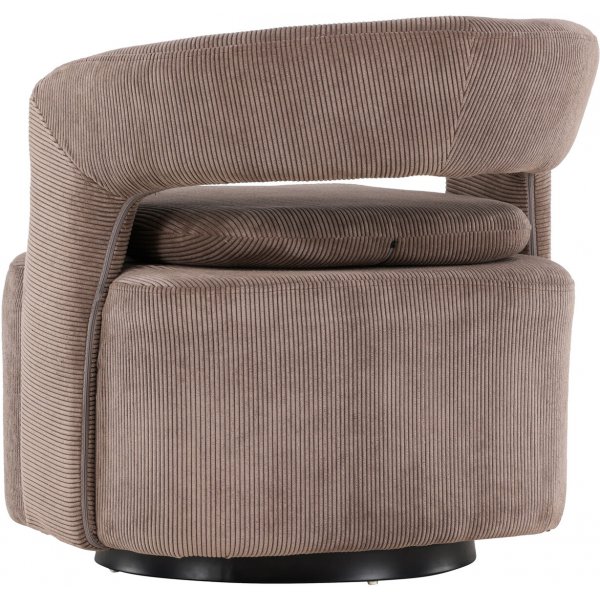 Lorbeer-Sessel - Brauner Cord Lorbeer-Sessel - Brauner Cord