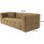 Cady 3-Sitzer-Sofa - Khaki