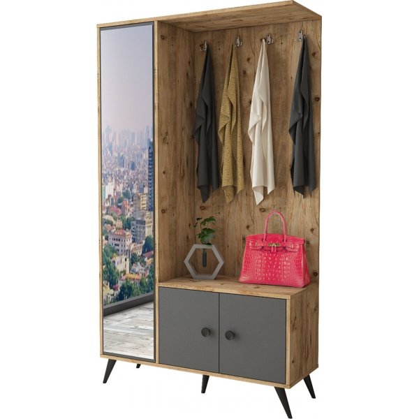 Vilamo Dielenmbel - Pinie/anthrazit