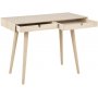 Century Schreibtisch 100 x 45 cm - Eiche wei pigmentiert