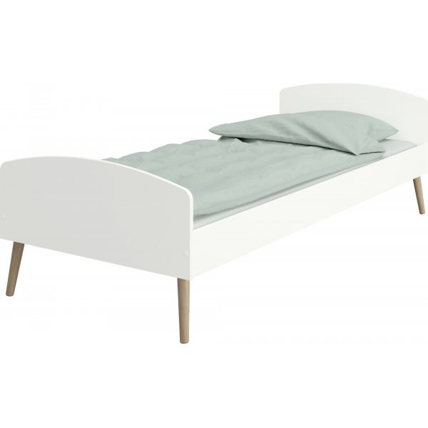 Softline Bett 90 x 200 cm - Wei