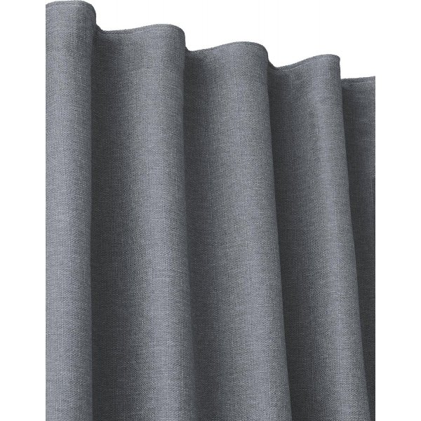 Olle Vorhang 2er-Pack 2 x 140 x 280 cm - Grau