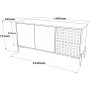Neo-Sideboard - Braun