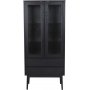 Ekeberg Vitrine - Schwarz + Fleckentferner fr Mbel
