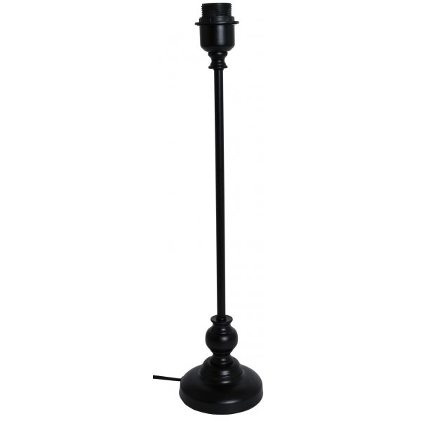 Anna Lampenfu H53 cm - schwarz