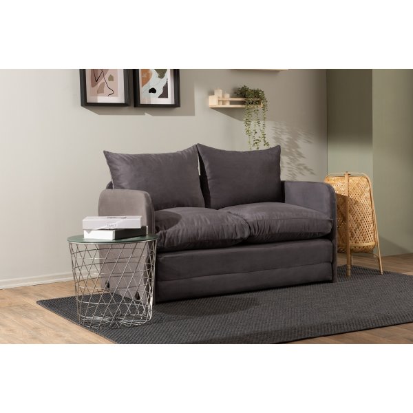 Saga 2-Sitzer-Schlafsofa - Grau Saga 2-Sitzer-Schlafsofa - Grau