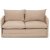 Saga 2-Sitzer-Schlafsofa XL - Beige