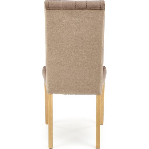 Heather Esszimmerstuhl - Beiger Samt/Buche