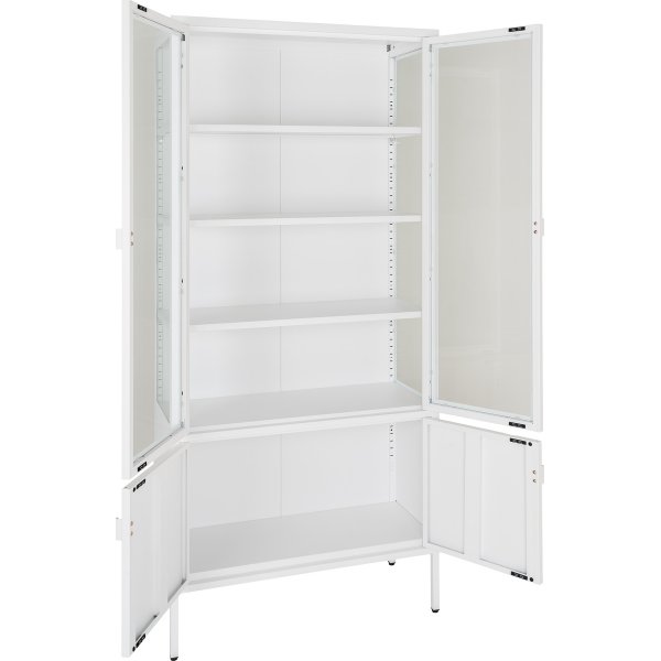 Brisbane Vitrine 80 x 35 x 180 cm - Wei