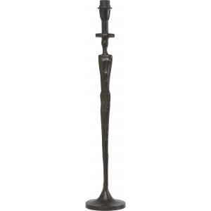 Lampensockel Mrs Tall - Schwarz/Braun - 78 cm